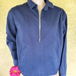 Polo zip front jacket